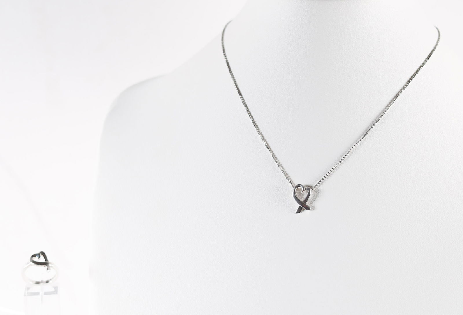 TIFFANY & CO PICASSO LOVING HEART RING/NECKLACE SET (1 of 11)