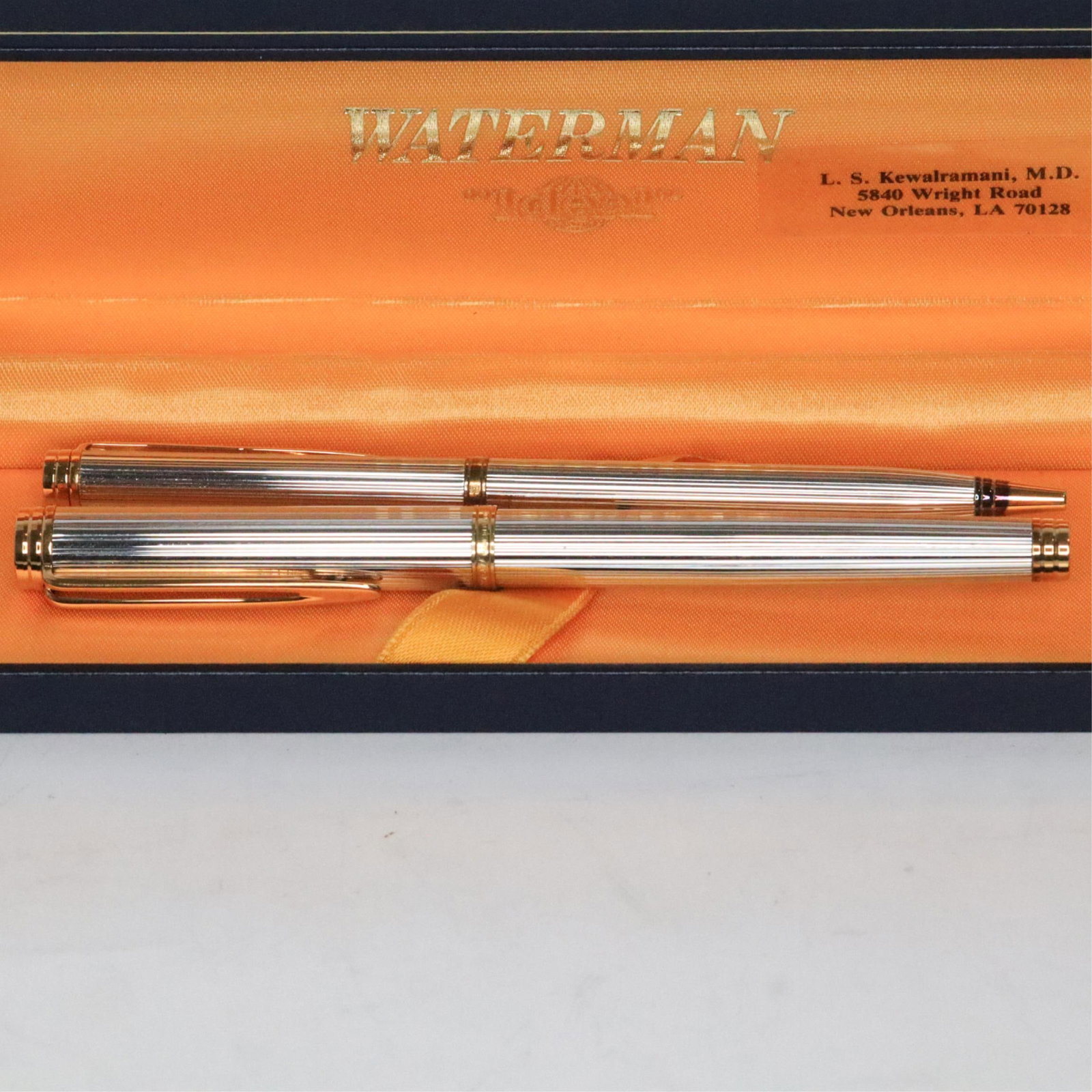 LOT OF 2 WATERMAN "IDEAL" PENS W/BOX (1 of 14)