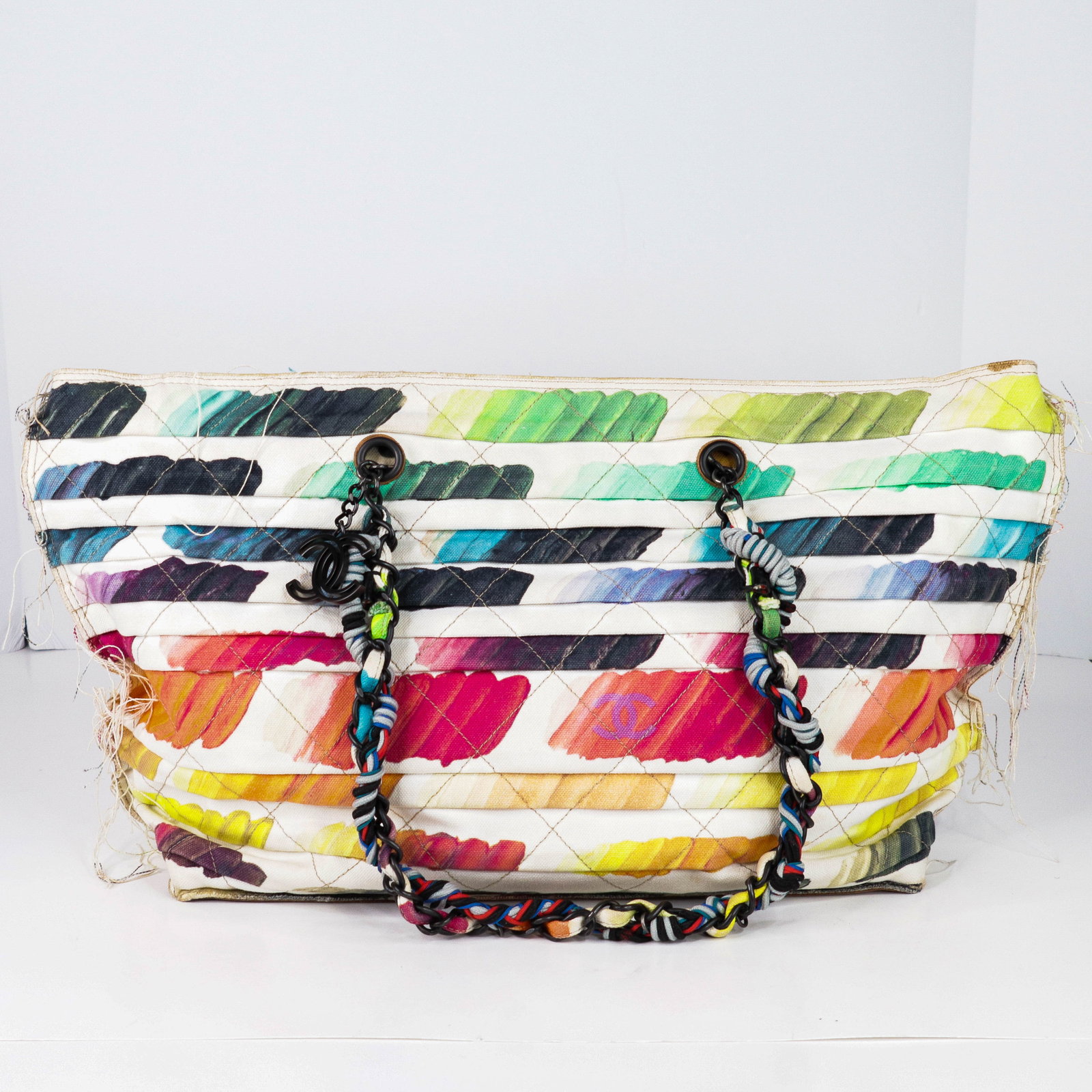 CHANEL Colorama Shopping Tote Multicolor Canvas 19 Series (1 of 10)