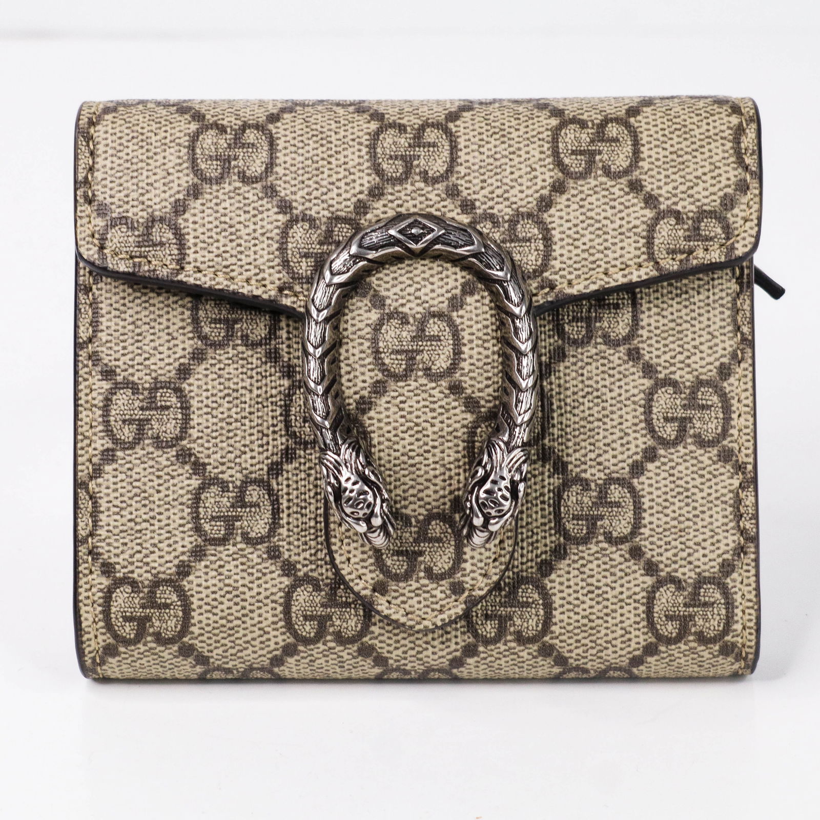 GUCCI GG Supreme Dionysus Bifold Wallet w/Box (1 of 7)