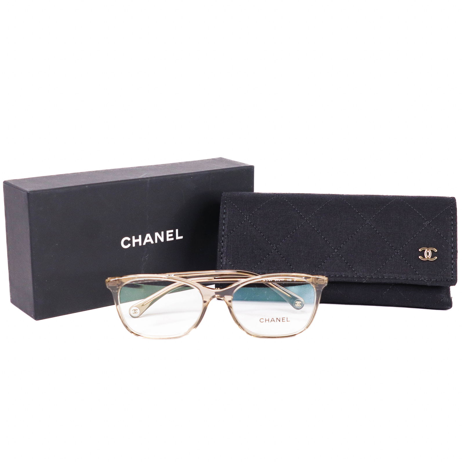 Chanel Glasses/Sunglasses with Box, Sunglasses Case, Card (1 of 9)