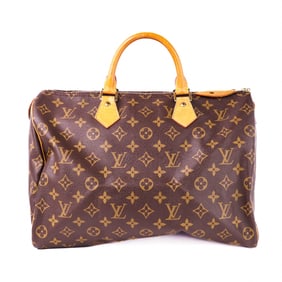 Louis Vuitton Speedy 35 Monogram Canvas Handbag – M41524