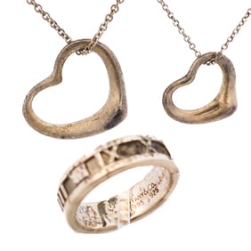 Tiffany & Co. – Assorted Sterling-Silver Jewelery (3-piece lot)
