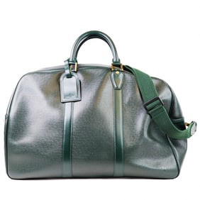 Louis Vuitton Taiga Kendall PM Epicea Green Boston Bag with Strap – M30124