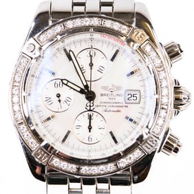 Breitling Chronomat Evolution with Diamonds 44mm