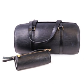 Louis Vuitton Soufflot Epi Leather Handbag with Pouch – M52222