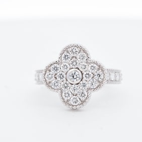 14KWG 1.25ctw Lab Grown Diamond Ring, 7