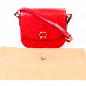 Louis Vuitton Epi Mini Saint Cloud Red Shoulder Bag – VI0971 (1991)