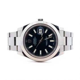 Rolex 116300 41mm Date Just Stainless Steel Oyster Band