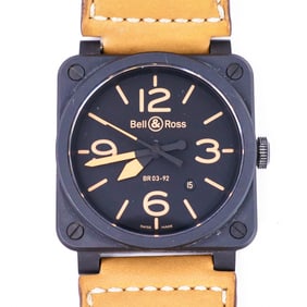 Bell & Ross BR 03-92 Automatic Black Dial – 2015 with Box and Papers