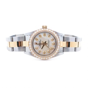 Ladies Rolex Oyster Perpetual Ref. 76193 MOP Dial 24mm