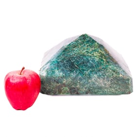 Fine Polished Green Beryl Point – 18.80 lbs