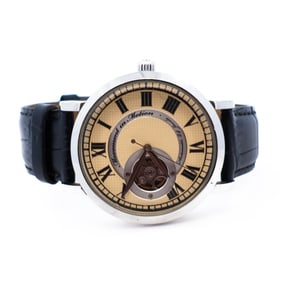 Movement in Motion NH38-D001 41 mm Stainless Steel Cream Dial Automatic