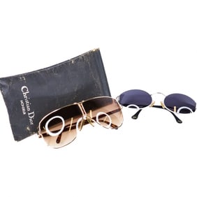Gucci 2602/S Sunglasses and Dior 2502 Sunglasses Set