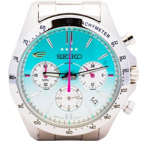Seiko Hayabusa E5 Series 10th Anniversary 8T63-00R0 Chronograph Men’s Watch 43 mm Brand New