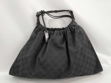 GUCCI GG Canvas Shoulder Bag