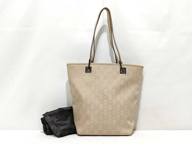 Gucci GG Canvas Tote Bag