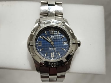 TAG Heuer WN2112 Automatic Stainless Steel Watch – 38 mm w/Box&extra links