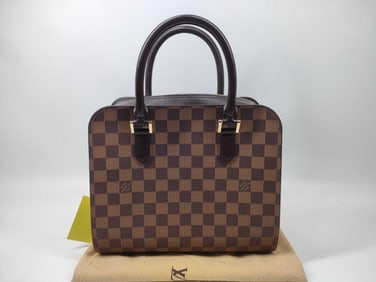 Authentic Louis Vuitton Damier N51155 Triana Handbag Brand New