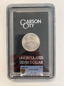 1883 Carson City GSA ms64