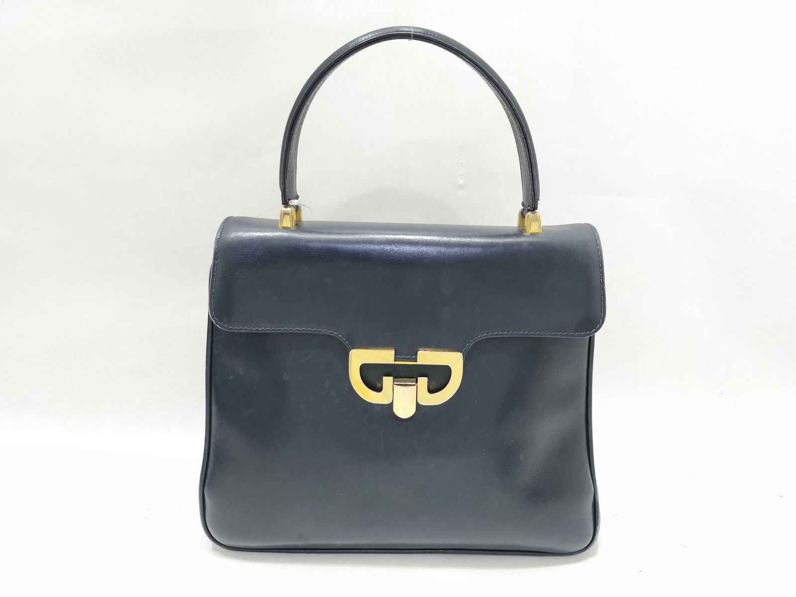 vintage Gucci G-Lock Piston Lock Tom Ford era Leather Handbag (1 of 10)