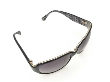 Coach S476A Black Gradient Sunglasses with Logo Arms