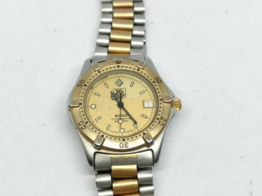 TAG Heuer 964.013 SS/QZ Gold Dial Men’s Watch