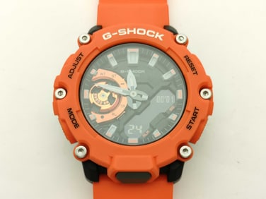 Casio G-Shock Carbon Core Guard GA-2200M Orange Resin Men’s Watch 47mm