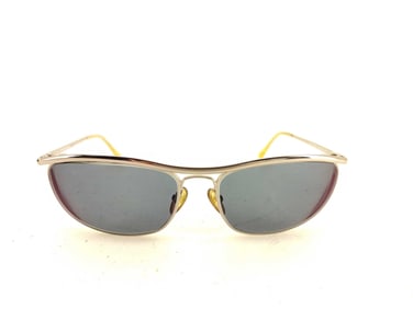 Tom Ford TF287 Silver Metal Sunglasses with Gray Lenses