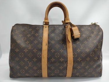 Louis Vuitton Monogram Keepall M41428 45 Boston Bag