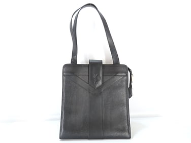 Yves Saint Laurent Saint Laurent Tote Bag Black Leather