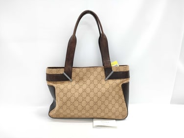 Gucci GG Canvas Tote Bag
