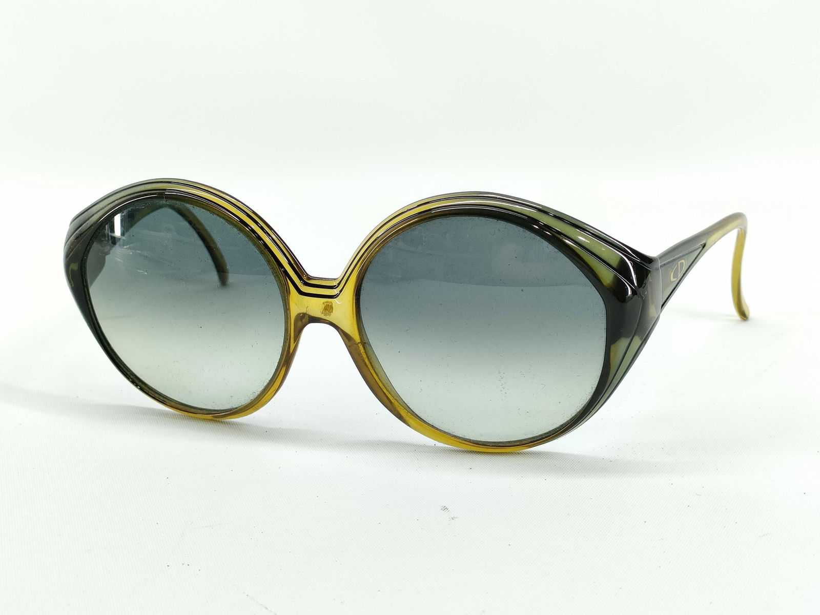 Dior Christian Dior 2045-50 Green Plastic Sunglasses (1 of 10)