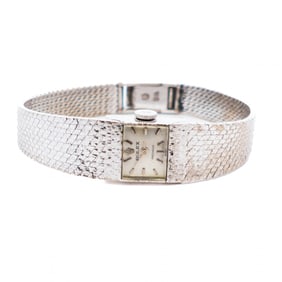 Vintage White Gold Ladies Rolex 13.5mm Case size