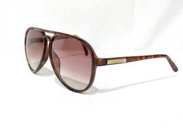 Christian Dior Brown Tortoiseshell Plastic Sunglasses, Model 2211A