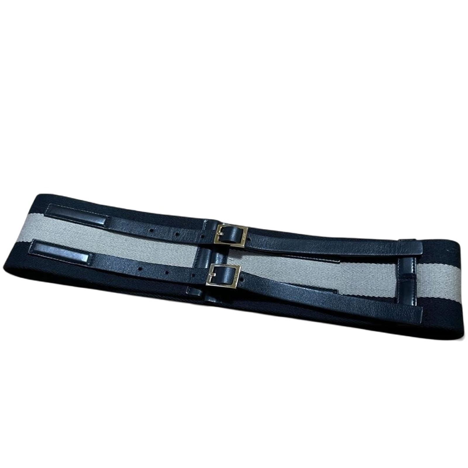 Vintage Gucci Double Buckle Belt (1 of 6)