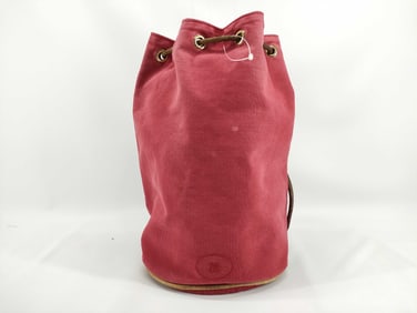 Hermès Matelot-Marin cotton backpack in red