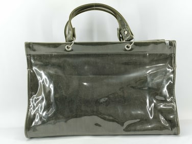 COMME des GARÇONS Tricot PVC Coated Tote Bag