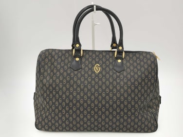 Valentino Monogram PVC Satchel Handbag