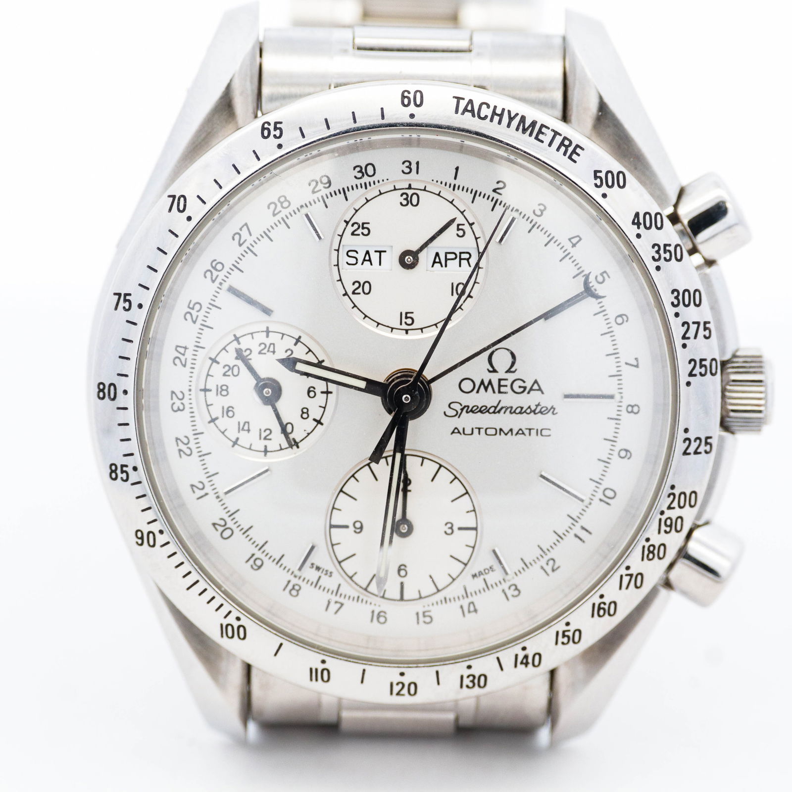 Omega Speedmaster Automatic Day Date Chrono Ref 3521.80 38mm (1 of 5)