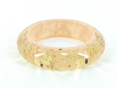 Louis Vuitton Inclusion Bangle M65607 Rose with Box & Papers 7.25"