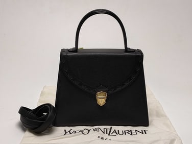 Yves Saint Laurent Leather 2-Way Handbag