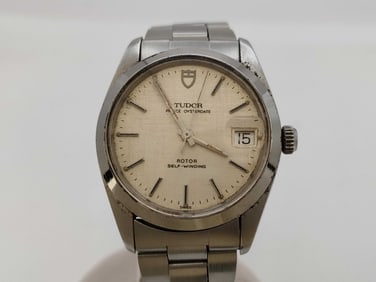 1980s 34mm Tudor Prince Oysterdate Rotor Self Winding Watch ref 74000
