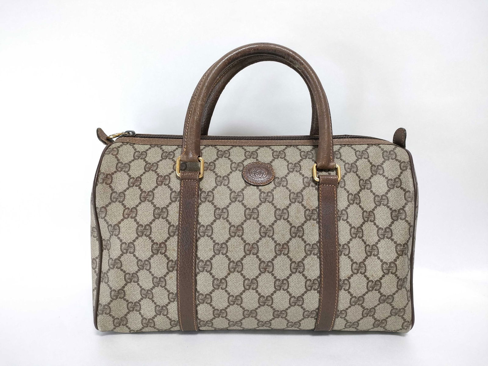 GUCCI GG Supreme Coated Canvas Bag in Brown 33cm (1 of 10)