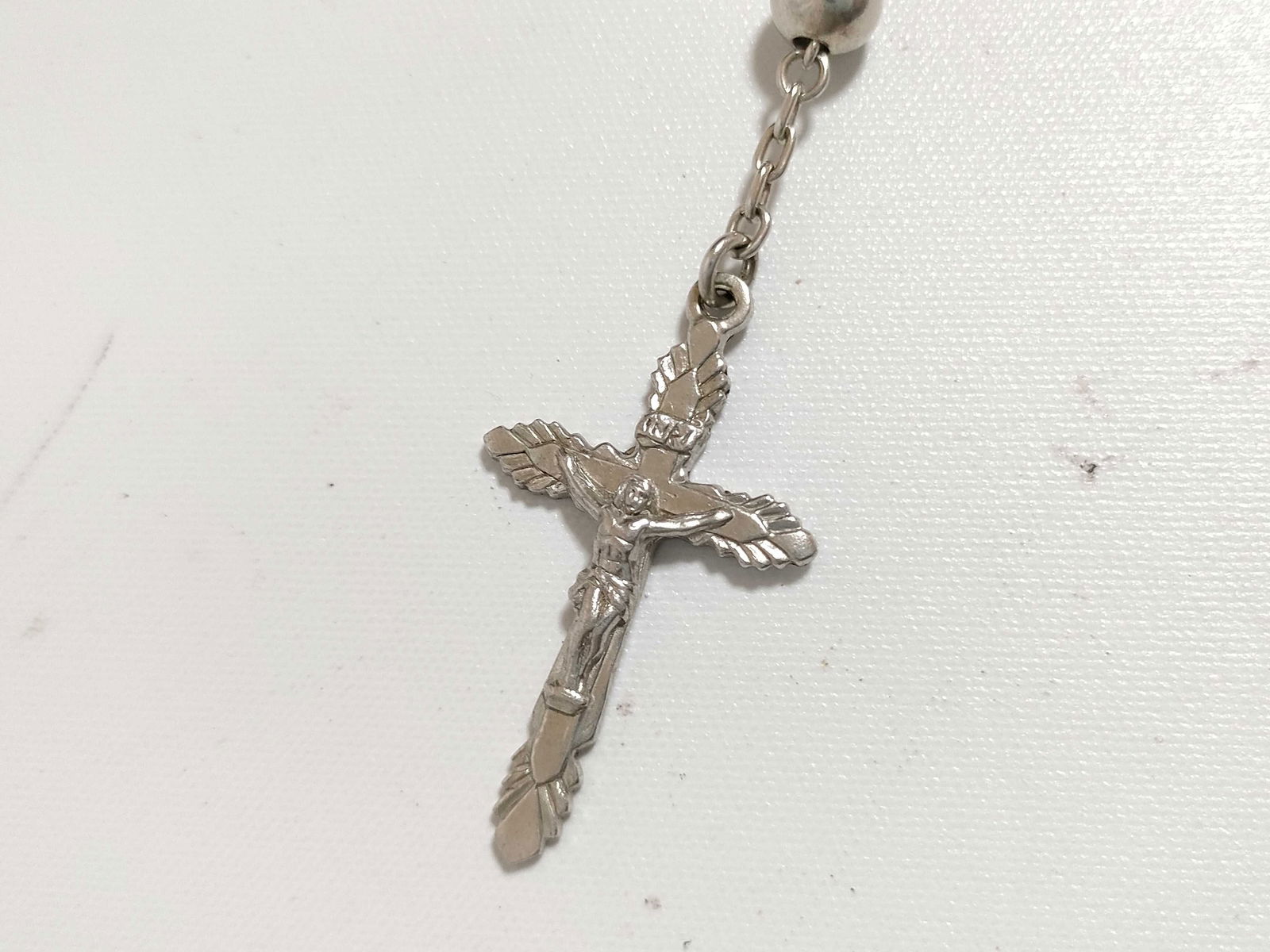 Dolce & Gabbana Sterling Silver Rosary Necklace (1 of 10)