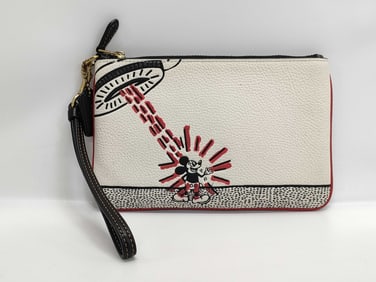 COACH x Keith Haring Mickey Mouse Pouch