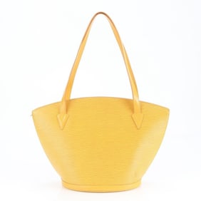 Louis Vuitton Epi Saint-Jacques Shopping tote in Sunflower Yellow