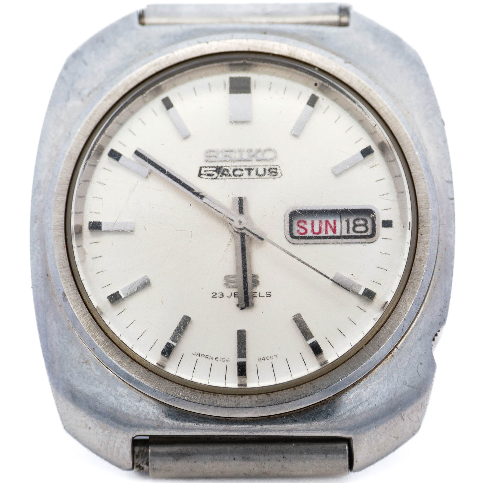 Vintage Seiko 5 Actus Day Date Mechanical Watch 38mm (1 of 4)