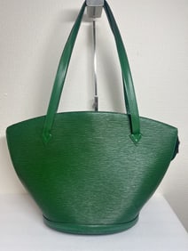 Louis Vuitton Epi Saint-Jacques tote in green Epi leather