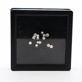 Approximately .75 Carats of Cut Natural Diamonds